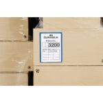 Buste identificative - con bande adesive - A4 verticale - blu - Durable - conf. 50 pezzi - immagine 2