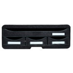 Cassettiera Toolbox  - 27 x 35,5 x 13,5 cm - 4 cassetti - nero - Exacompta - immagine 2