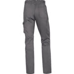 Pantalone da lavoro Panostrpa - sargia/poliestere/cotone/elastan - taglia XXL - grigio/nero - Deltaplus - immagine 2
