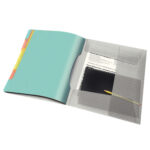 Classificatore colour'lce - 12 divisori - dorso 2 cm - 26,6x32 cm - multicolore - Esselte - immagine 2