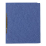 Cartellina semplice con pressino- 265 gr - A4 - cartone pressato - blu - Pagna - immagine 3