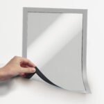 Cornice Duraframe Magnetic - A4 - 21 x 29,7 cm - argento - Durable - immagine 2