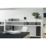 Cassettiera Varicolor portamonitor - 28 x 9,5 x 35,6 cm - 3 cassetti - Durable - immagine 5