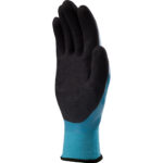 Guanti Wet&dry VV636BL - poliammide - palmo in nitrile - taglia 08 - blu/nero - Deltaplus - immagine 2