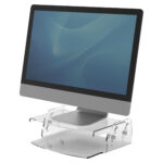 Supporto monitor regolabile Clarity - 35x25,6x7-13cm - Fellowes - immagine 2