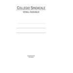 Registro verbali collegio sindacale - 96 pagine - 31 x 24,5 cm - 2207A1200G - Data Ufficio - immagine 2