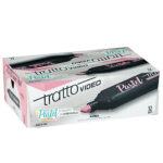 Evidenziatore Tratto Video Pastel -  punta a scalpello - tratto 1,0 - 5,0 mm - rosa pastel - Tratto - immagine 4