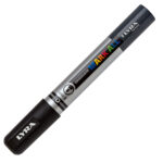 Marcatore a base d'acqua Graduate Mark All  - punta tonda 2mm - nero - Lyra - immagine 2