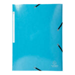 Cartella 3 lembi con elastico angolare Iderama - A4 - dorso 3,5cm - 10 colori assortiti - Exacompta - immagine 2
