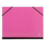 Cartella porta disegni con elastico angolare Iderama - A4 - cartoncino plastificato - colori assortiti - Exacompta - immagine 4