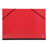 Cartella porta disegni con elastico angolare Iderama - A3 - cartoncino plastificato - colori assortiti - Exacompta - immagine 3
