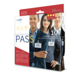Portanome Pass 3E - clip in metallo - 9,5 x 6 cm - PVC - Sei Rota - conf. 10 pezzi - immagine 2