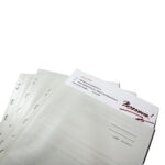 Buste con foratura universale Atla Privacy - per documenti riservati - 22 x 30 cm - bianco - Sei Rota - conf. 10 pezzi - immagine 2