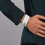 Braccialetti identificativi stampabili - 5 fogli - 10 et/fg - A4 - PE - bianco - Avery - immagine 2