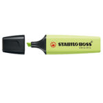 Evidenziatori Stabilo Boss Pastel - punta a scalpello - tratto 2 - 5 mm - colori assortiti - Stabilo - astuccio 4 pezzi - immagine 3