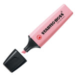 Evidenziatori Stabilo Boss Pastel - punta a scalpello - colori assortiti - Stabilo -  astuccio 8 pezzi - immagine 5