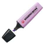 Evidenziatori Stabilo Boss Pastel - punta a scalpello - colori assortiti - Stabilo -  astuccio 8 pezzi - immagine 9