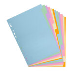 Separatore Forever Pastel - A4 - 12 tasti - cartoncino - 170 gr - Exacompta - immagine 2