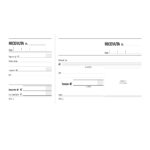 Blocco ricevute generiche madre figlia - 100 pagine - 10 x 21,5 cm - DU160100000 - Data Ufficio - immagine 2