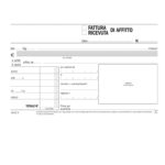 Blocco ricevute/ fatture di affitto - 50/50 copie autoricalcanti - 16,8 x 10 cm - DU1612C0000 - Data Ufficio - immagine 2