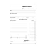 Blocco interventi a domicilio del cliente - 50/50 copie autoric. - 21,5 x 14,8 cm - DU16577C000 - Data Ufficio - immagine 2