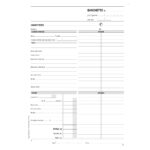 Blocco preventivi e ordinativi per banchetti - 50/50 copie autoric. - f.to 29,7 x 21,5 cm - DU1670C0000 - Data Ufficio - immagine 2
