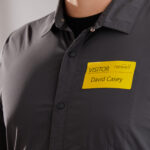 Rotolo 220 etichette LW 2133400 - 54 x 101 mm - carta - spedizione/badge - giallo - Dymo - immagine 2