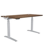 Piano di lavoro per scrivania Cambio - 140 x 80 x 2,5 cm - noce - Fellowes - immagine 2