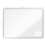 Lavagna bianca magnetica Premium Plus - 90 x 120 cm - Nobo - immagine 4