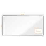 Lavagna bianca magnetica Premium Plus - 90  x 180 cm - Nobo - immagine 4