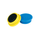 Magneti - diametro 1,3 cm - colori assortiti - Nobo - conf. 10 pezzi - immagine 2