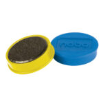 Magneti extra-forte - diametro 3,8 cm - colori assortiti - Nobo - conf. 10 pezzi - immagine 2