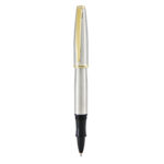Penna roller Aldo Domani - punta M - fusto silver - Monteverde - immagine 2