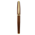 Penna roller Aldo Domani - punta M - fusto tabacco - Monteverde - immagine 3