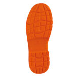 Calzatura di sicurezza Rimini 4 S1P SRC - pelle scamosciata perforata - numero 37 - blu/arancio - Deltaplus - immagine 2