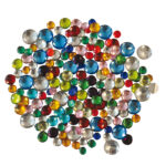 Gemme Kristall - colori e forme assortiti - DECO - conf. 250 pezzi - immagine 2