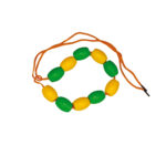Perle in plastica - 2 cm - colori e forme assortiti - CWR - bauletto 140 pezzi - immagine 7