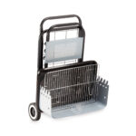 Barbecue Clic Clac - pieghevole - 84 x 60 x 80 cm - acciaio - nero - Garden Friend - immagine 2