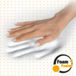 Mousepad con poggiapolsi in FoamFusion Microban PlusTouch - nero - Fellowes - immagine 4
