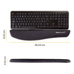 Poggiapolsi da tastiera in FoamFusion Microban PlusTouch - nero - Fellowes - immagine 2