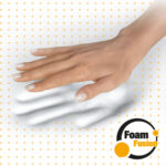 Poggiapolsi da tastiera in FoamFusion Microban PlusTouch - nero - Fellowes - immagine 4
