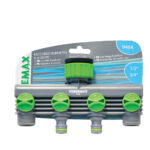 Raccordo rubinetto - 4 uscite - Verdemax - immagine 2
