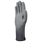 Guanti antitaglio Venicut F03 - maglia Xtrem Cut - palmo in poliuretano - taglia 08 - grigio - Deltaplus - immagine 2
