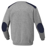 Felpa sportivo Olino - pile - tg. L - grigio - Deltaplus - immagine 2