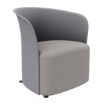 Poltrona Crown - grigio - Paperflow - immagine 2