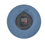 Orologio da parete HorMilena - diametro 30 cm - blu/legno - Alba - immagine 3