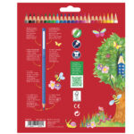 Matite colorate Color Grip - acquerellabili - Faber-Castell - scatola 24 pezzi - immagine 2