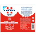 Spray amuchina - disinfettante per ambienti oggetti e tessuti - 400 ml - Amuchina Professional - immagine 2