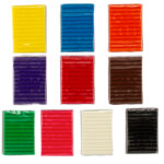 Pasta Pongo - panetto 50 gr - colori assortiti - Giotto - conf.10 pezzi - immagine 3
