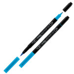 Pennarello Aqua Brush Duo - colori primari - Lyra - conf. 6 pezzi - immagine 3